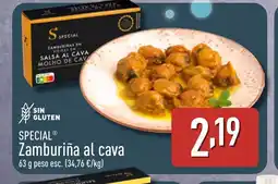 ALDI SPECIAL Zamburiña al cava oferta