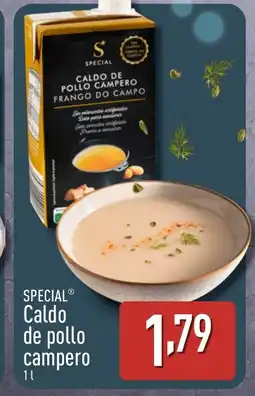 ALDI SPECIAL Caldo de pollo campero oferta