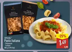 ALDI SPECIAL Pasta italiana oferta