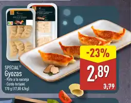 ALDI SPECIAL Gyozas oferta