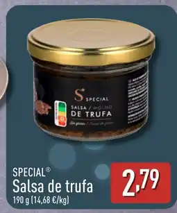 ALDI SPECIAL Salsa de trufa oferta