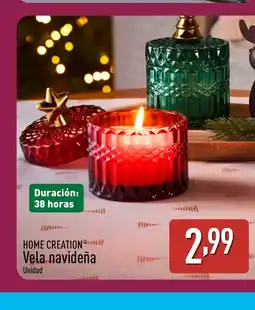 ALDI HOME CREATION Vela navideña oferta