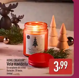 ALDI HOME CREATION Vela navideña oferta