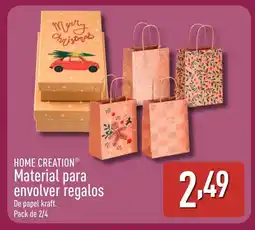 ALDI HOME CREATION Material para envolver regalos oferta