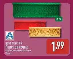ALDI HOME CREATION Papel de regalo oferta
