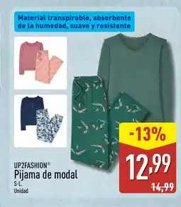ALDI UP2FASHION Pijama de modal oferta