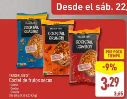 ALDI TRADER JOE'S Cóctel de frutos secos oferta