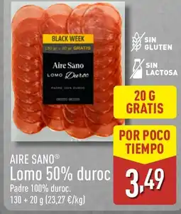 ALDI AIRE SANO Lomo 50% duroc oferta
