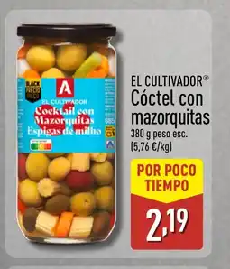 ALDI EL CULTIVADOR Cóctel con mazorquitas oferta