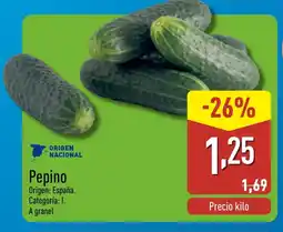 ALDI Pepino oferta