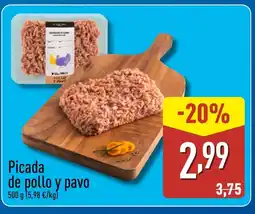 ALDI Picada de pollo y pavo oferta