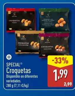 ALDI SPECIAL Croquetas oferta