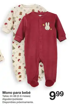 Zeeman Mono para bebé oferta