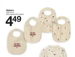 Zeeman Babero oferta