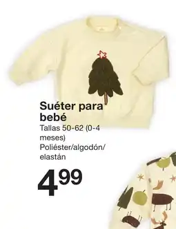 Zeeman Suéter para bebé oferta