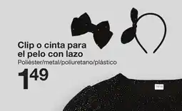 Zeeman Clip o cinta para el pelo con lazo oferta