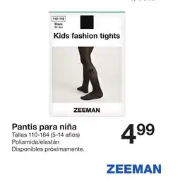 Zeeman Pantis para niña oferta