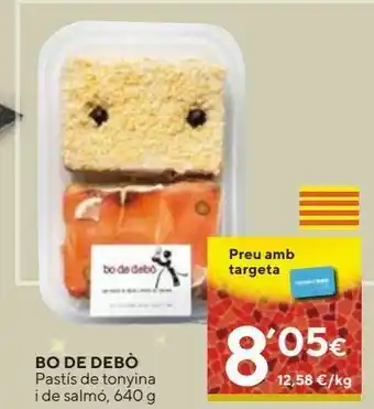 Caprabo Pastel de atún oferta
