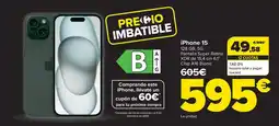 Carrefour iPhone 15 oferta
