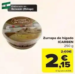 Carrefour Zurrapa de higado oferta