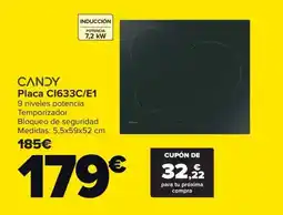 Carrefour CANDY Placa C1633C/E1 oferta