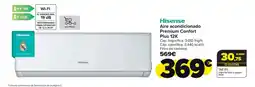 Carrefour HISENSE Aire acondicionado Premium Confort Plus 12K oferta
