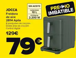Carrefour JOCCA Freidora de aire 2814 Apila oferta