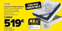 Carrefour FLEX Colchón Cobalt Hybrid oferta