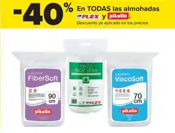 Carrefour FLEX y PIKOLIN En todas las almohadas oferta