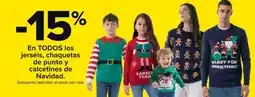 Carrefour En todos los jerséis, chaquetas de punto y calcetines de navidad. oferta