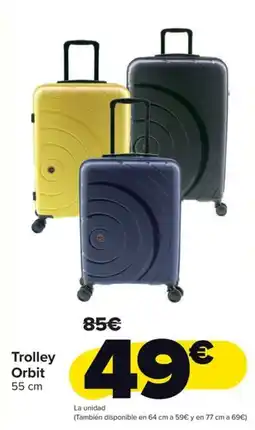 Carrefour Trolley Orbit 55 cm oferta