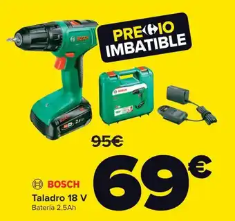BOSCH Taladro 18 V