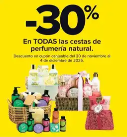 Carrefour En todas las cestas de perfumería natural. oferta