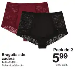 Zeeman Braguitas de cadera oferta