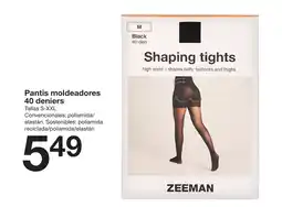 Zeeman Pantis moldeadores 40 deniers oferta