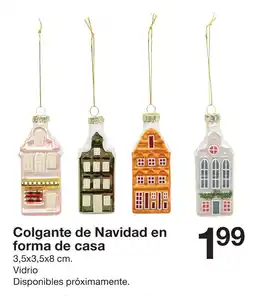 Zeeman Colgante de Navidad en forma de casa oferta