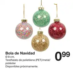 Zeeman Bola de Navidad oferta