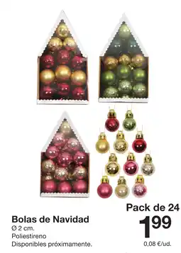 Zeeman Bolas de Navidad oferta