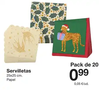 Zeeman Servilletas oferta