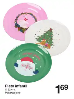 Zeeman Plato infantil oferta