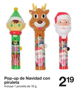 Zeeman Pop-up de Navidad con piruleta oferta