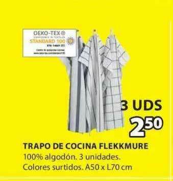 JYSK Trapo De Cocina Flekkmure oferta