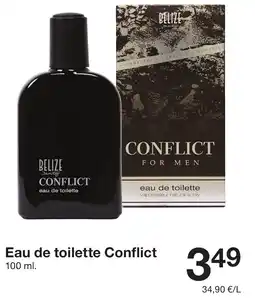 Zeeman BELIZE Eau de toilette Conflict oferta