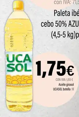 Cash Ifa UCASOL Aceite girasol oferta