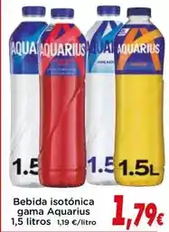 Proxi Aquarius - bebida isotónica gama 1,5 litros oferta