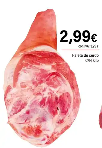 Paleta de cerdo