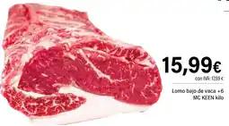 Cash Ifa MC KEEN Lomo bajo de vaca +6 oferta