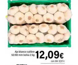 Cash Ifa Ajo blanco calibre 62/80 mm oferta