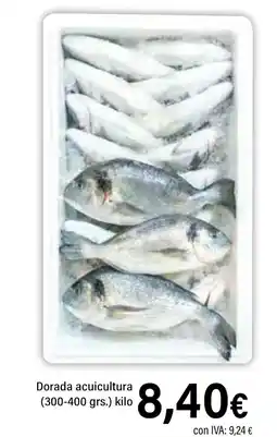 Cash Ifa Dorada acuicultura oferta