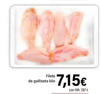 Cash Ifa Filete de gallineta oferta